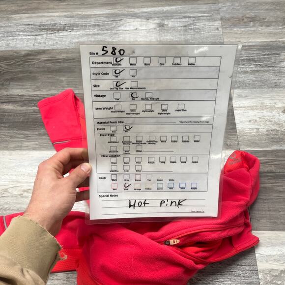 The North Face Flight Series Hot Pink Womens L Vapor Wick‎ Performance Jacket - Picture 8 of 11